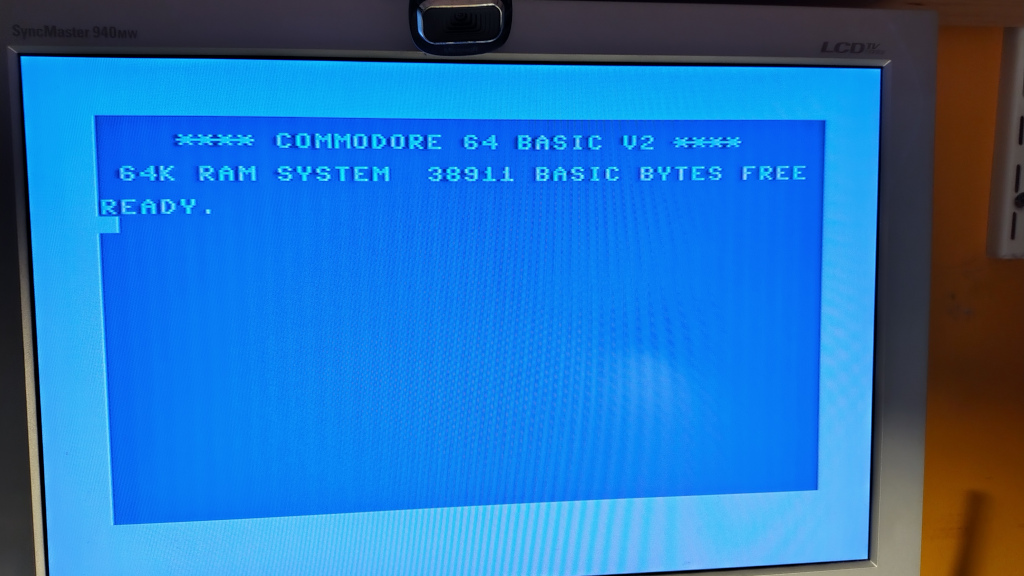C64 start screen