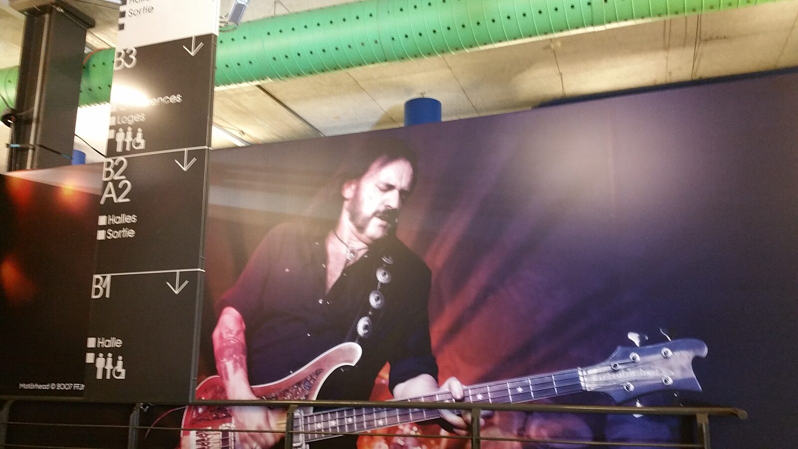 Lemmy (Motorhead) Playing a Guitar!